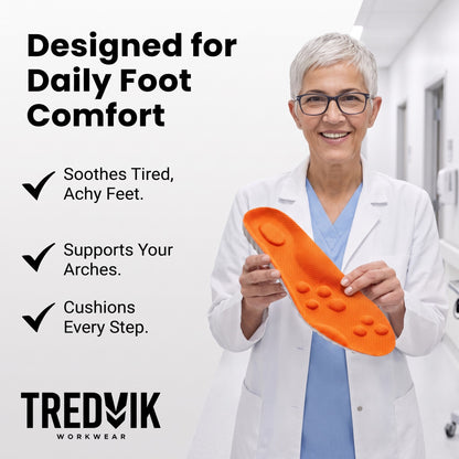 Designed for daily foot comfort