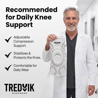 Tredvik Knee Sleeve | Instant Relief, All-Day Stability & Adjustable Support