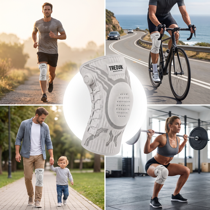 Tredvik Knee Sleeve | Instant Relief, All-Day Stability & Adjustable Support