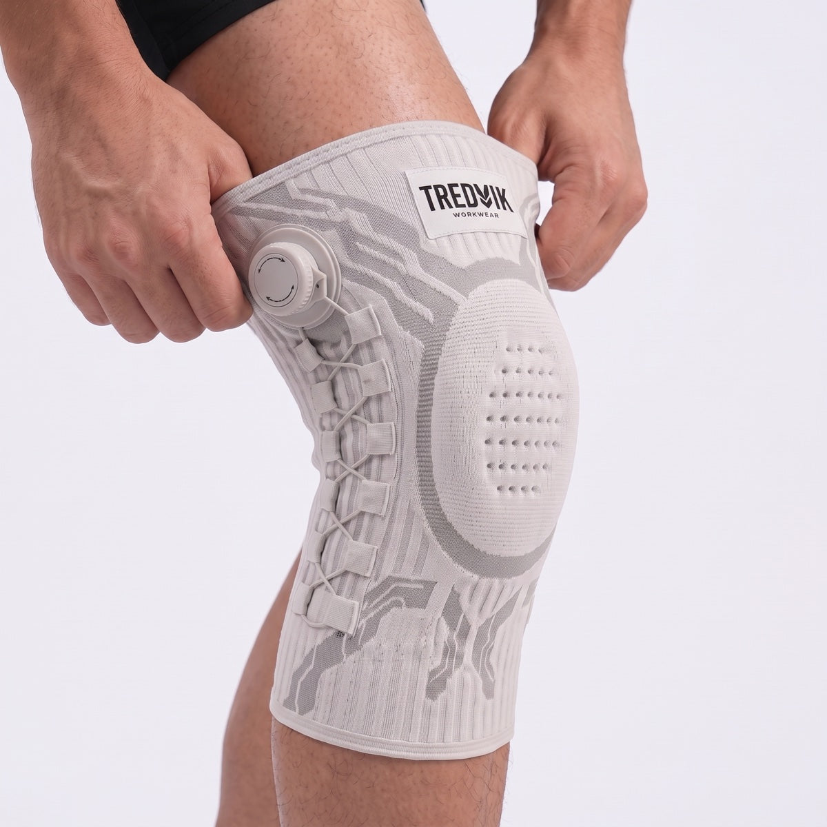 Pull Bandage Over Knee